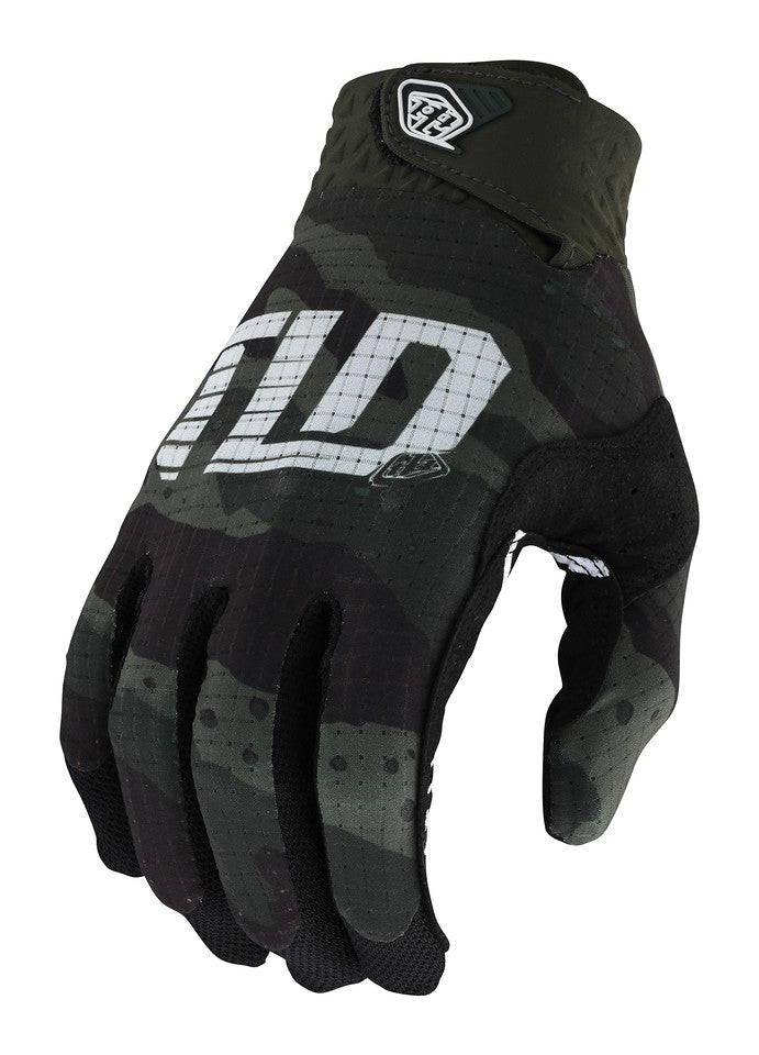 Guantes MTB Troy Lee Designs Air Camo Green / Black